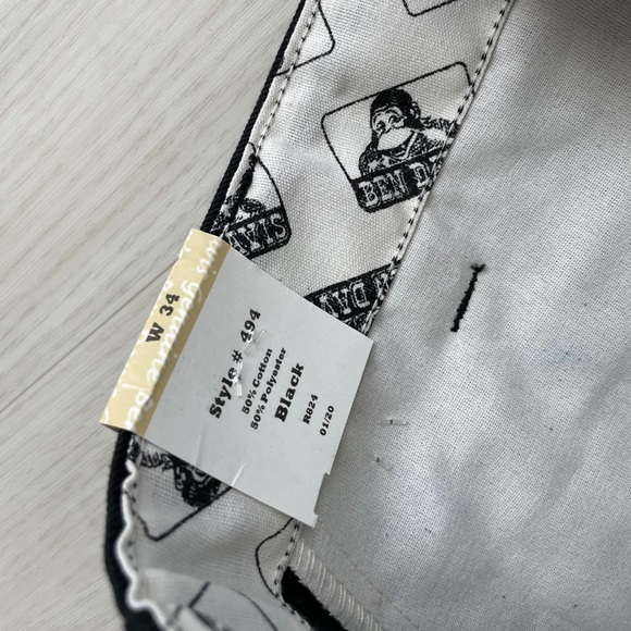 NWT Ben Davis original shorts black 34 - Picture 6 of 6